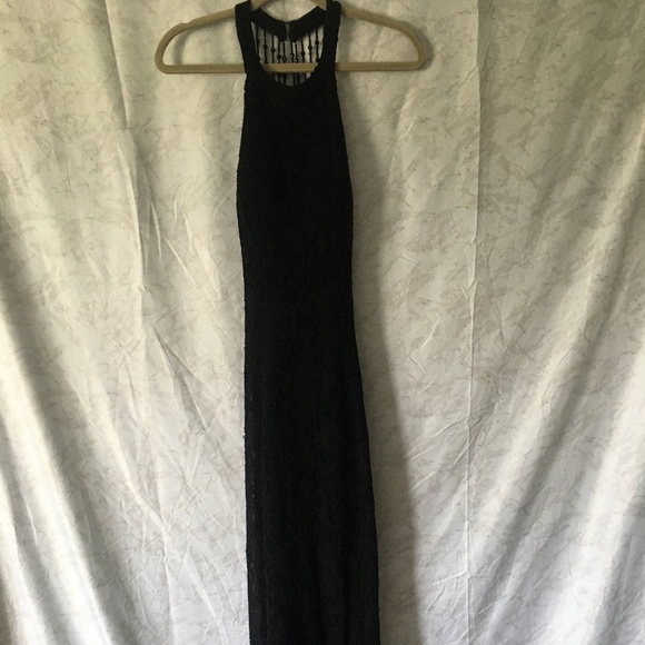 Black lace formal dress - Picture 1 of 7